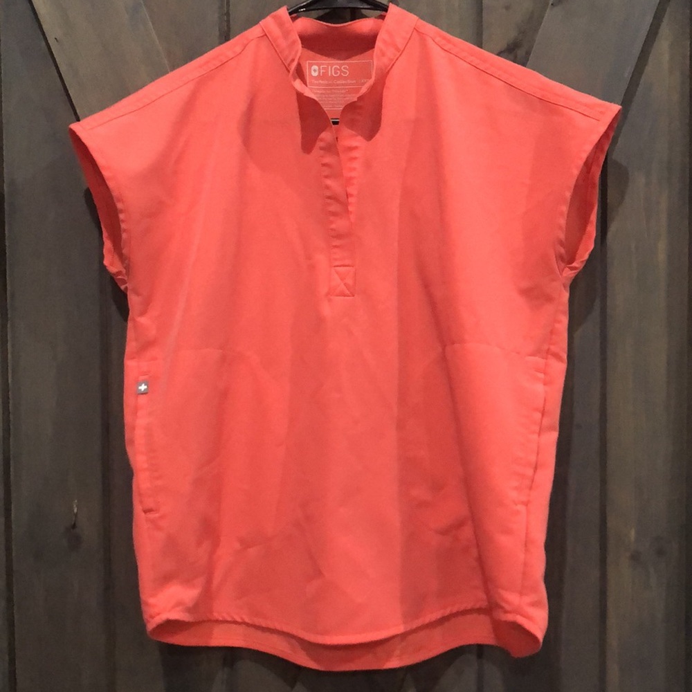 Figs Hot Coral Set